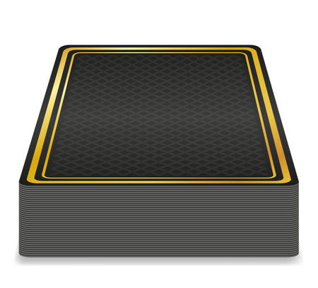 casino gambling cards vector illustration isolated on white backgroundのイラスト素材