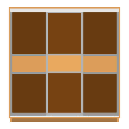 furniture for home domestic vector illustration isolated on white backgroundのイラスト素材