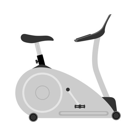 sports equipment and items for sport flat icon vector illustration isolated on white backgroundのイラスト素材