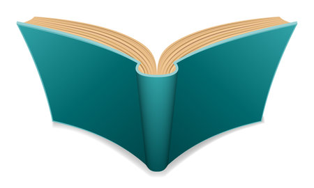 book information carrier on paper cartoon stock vector illustration isolated on white backgroundのイラスト素材