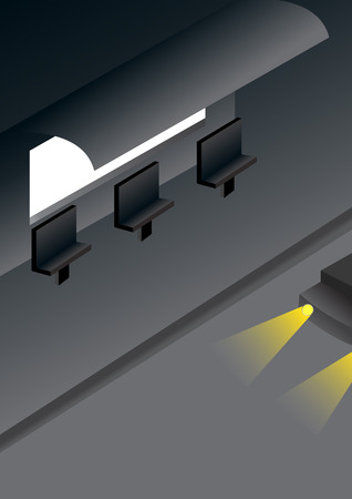 city lifestyle on the road のイラスト素材