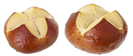 Lye roll isolated on white background, DFF image の写真素材