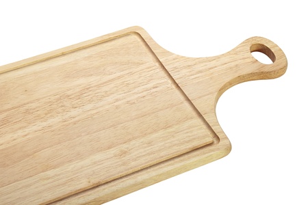 Close up of a breakfast board isolated on white backgroundの写真素材