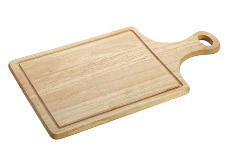 Close up of a breakfast board isolated on white backgroundの写真素材