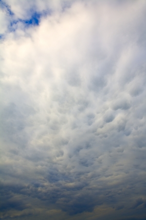 Beautiful white summer clouds as interesting  sky backgroundの写真素材