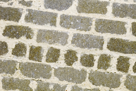 View of a brickstone wall, selective focusの写真素材