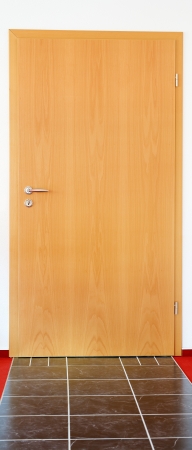 Close up of a modrn living room doorの写真素材