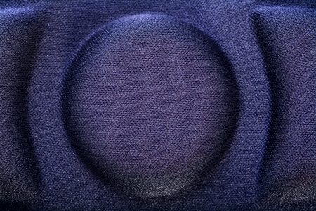 Close up of a  textile bett texture as backgroundの写真素材