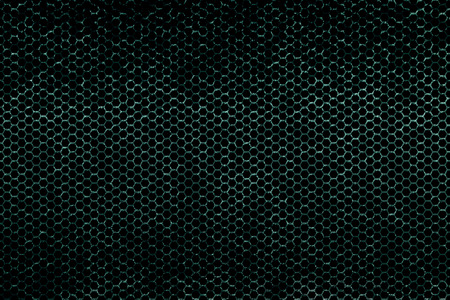 black and green metallic mesh fray  background texture.