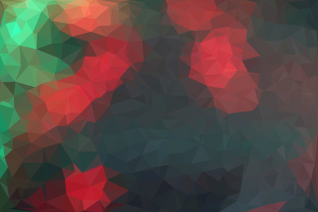 colorful polygon pattern for background or web banner design.
