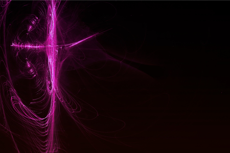 purple glow energy wave. lighting effect abstract background for your business.の写真素材