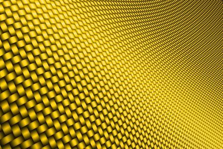 yellow curve carbon fiber on the black shadow. car accessories.  background and texture.の写真素材