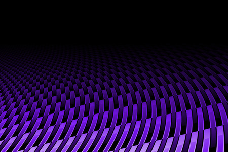 purple curve carbon fiber on the black shadow. background and texture.