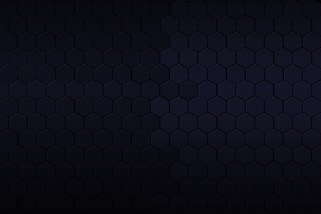 black and blue hexagon background and texture