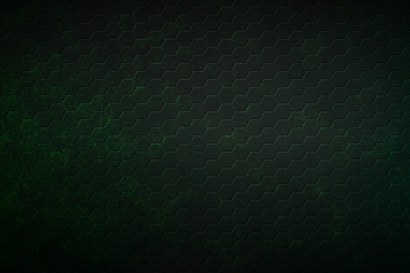 hexagon background with real texture. 3d illustration.