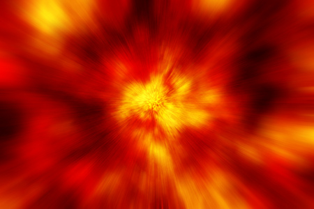 red lava explosion for background and texture. 3d illustration design.の写真素材