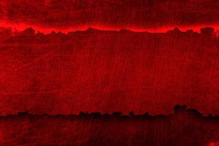 red metal on red metal plate. background andtexture. 3d illustrationの写真素材