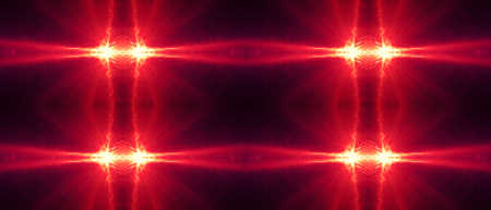 red circular wave glow. kaleidoscope lighting effect. abstract background for your business.
