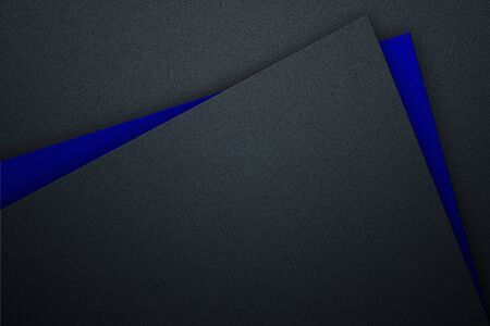 blue carbon fiber background and texture. material design. 3d illustration.