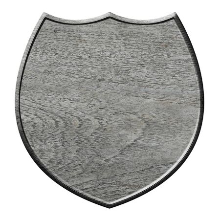 old wood sign board. white background isolated. 3d illustration design.の写真素材