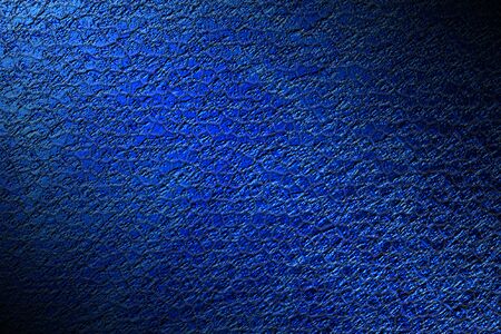 blue rock wall with light and shadow. grunge and horror background and texture. 3d illustration.の写真素材