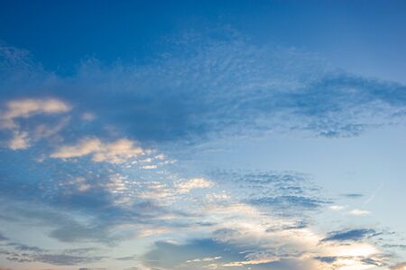 Background images of sky and cloudsの写真素材