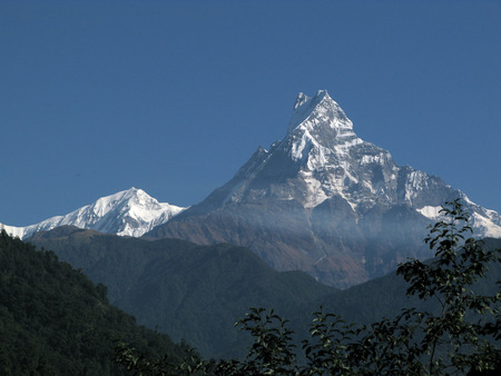 Mount Machhapuchchhreの写真素材
