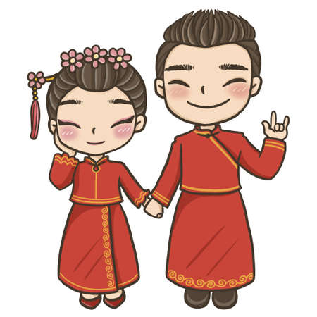 wedding card vector cartoon clipart anime cute character cartoon model emotion illustration drawing kawaii manga design idea  free download artのイラスト素材