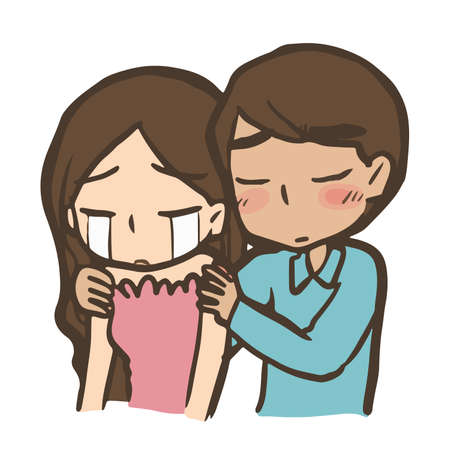 couple man woman happy love vector cartoon  clipart anime cute character model emotion, illustration drawing kawaii manga design idea download artのイラスト素材