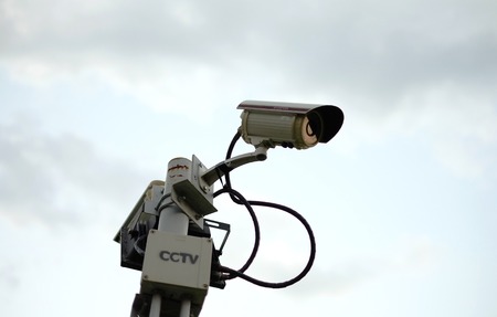 CCTV cameraの写真素材