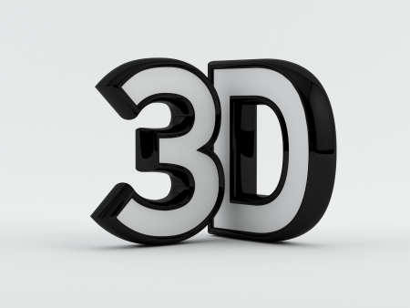3D textの写真素材