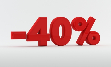-40  Discountの写真素材