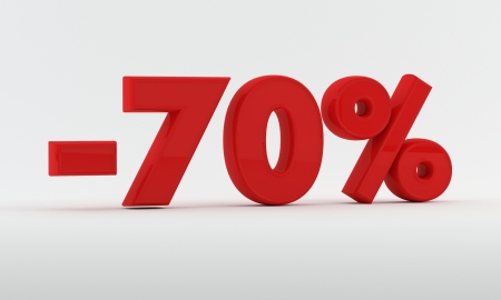 -70  Discountの写真素材