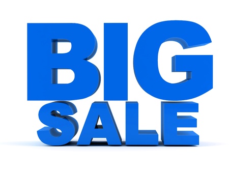 Big Saleの写真素材