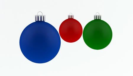 Christmas Ball decorationsの写真素材