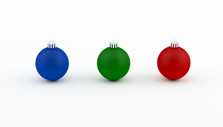 Christmas Ball decorationsの写真素材