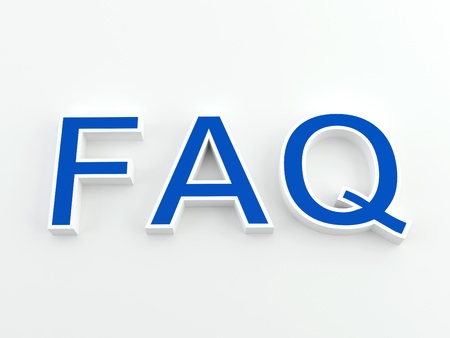 FAQの写真素材