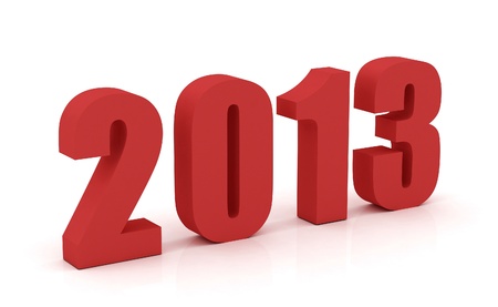 New year 2013の写真素材