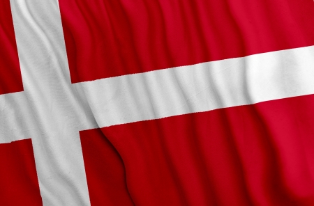Denmark Danish flagの写真素材