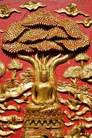 Lord of buddha under the treeのeditorial素材