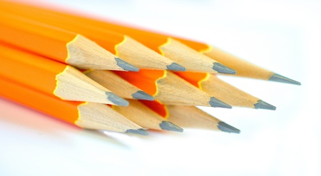 group of pencilの写真素材