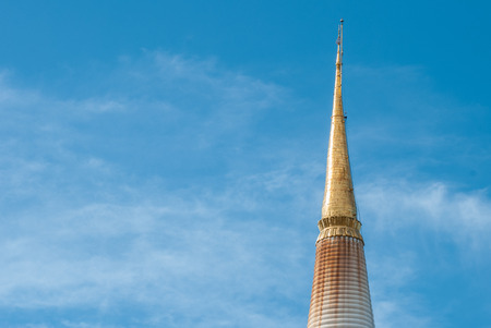 Pagoda in Wat Mahathat, Nakhon Si Thammarat province Thailandの写真素材