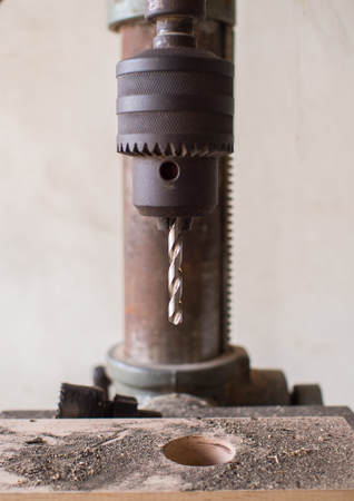 Vertical drilling machineの写真素材