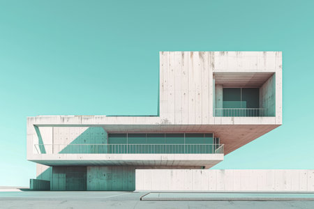 illustration of loft house architecture designの素材