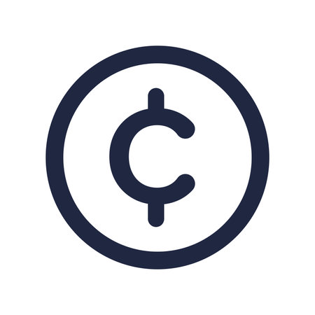 blue and white isolate business financail flat icon elements vectorのイラスト素材