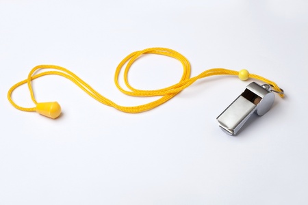 Metal whistleの写真素材