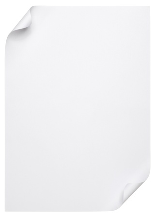 page curlの写真素材