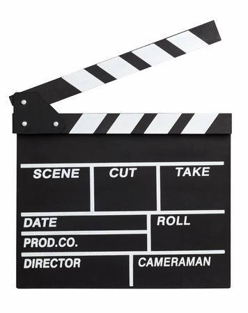 movie clapperboardの写真素材