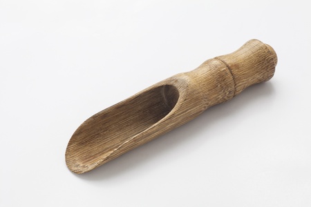 wooden scoopの写真素材