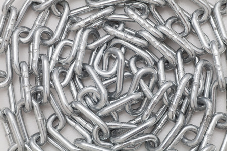 spiral metal chains